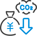 電気代とCO2の削減