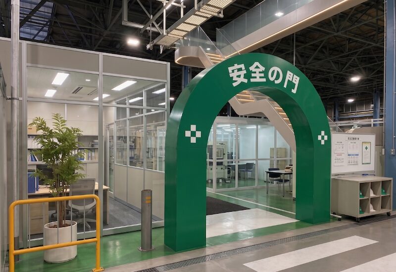大手T自動車工場 年間施工継続中